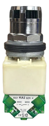 Botão 30mm Metálico 1na Verde 9001k3l35lggh5 Schneider Verde 1na