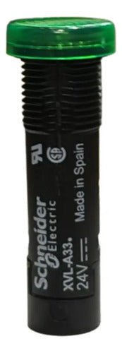 Kit Com 2: Sinalizador 12mm Led Protegido Xvla333 Schneider