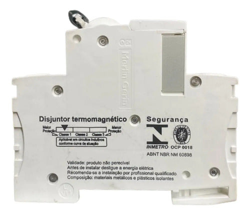 Disjuntor Acti9 Ic60n 2p Curva D 2a 440v A9f75202 Schneider