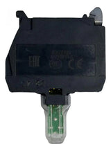 Bloco De Contato Luminoso Led Verde 120vca Zalvg3 Schneider Verde 127v