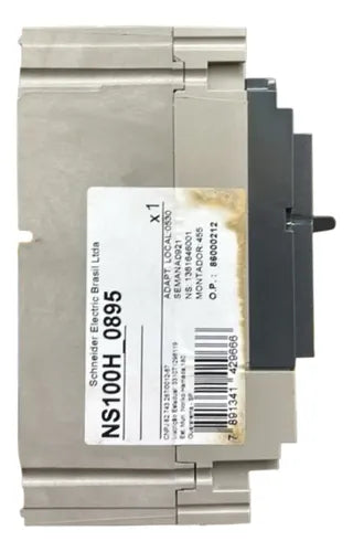 Disjuntor Tripolar 100a Ns100h-tm100d 29670 Merlin Gerlin