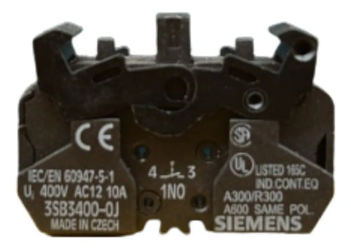 Contato Auxiliar 3vl9800-2ae00 1na+1nf Siemens Não Informado