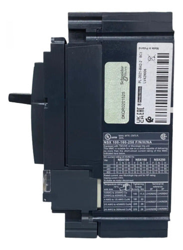 Disjuntor Tripolar 16a Nsx100n-tm16d Lv429847 Schneider