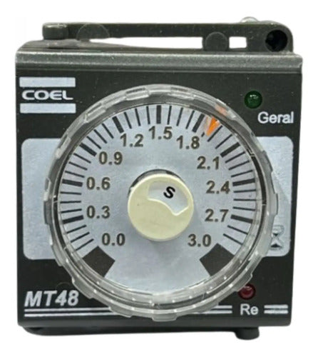Rele Tempo Mt48h-r-cn-p 90/240vca Coel