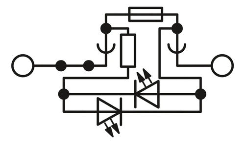 Kit C/ 3: Borne Fusivel St 4-hesiled 24 5x20 3036547 Phoenix 24v