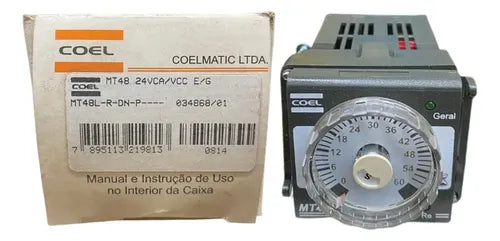 Rele Tempo Mt48l-r-dn 24vca/vcc Mt48 Coel 24vca/vcc
