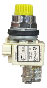 Botão 30mm Metálico 1naf Amarelo 9001k2l38lyyh13 Schneider Amarelo -