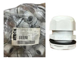 Kit C/ 10 Peças: Prensa Cabo 1'' Bsp1 Cinza S854ci Steck