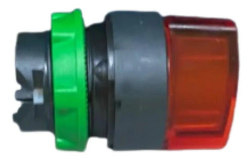 Cabeçote P/ Chave Seletora Luminosa 22mm Zb5ak1543 Schneider Vermelho 0