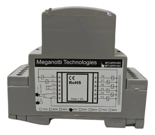 Sequenciador Pulsos De Limpeza 4 Canais Mti-sp01 Meganotti