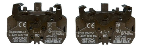 Contato Auxiliar 3vl9800-2ac00 2na+2nf Siemens Não Informado