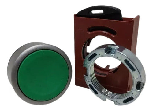 Kit Com 2 Peças: Frontal Botão Com Base Verde P9mpnvg GE