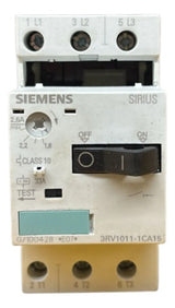 Disjuntor Motor 3rv1011-1ca15 1,8-2,5a Siemens Não Informado 50/60hz
