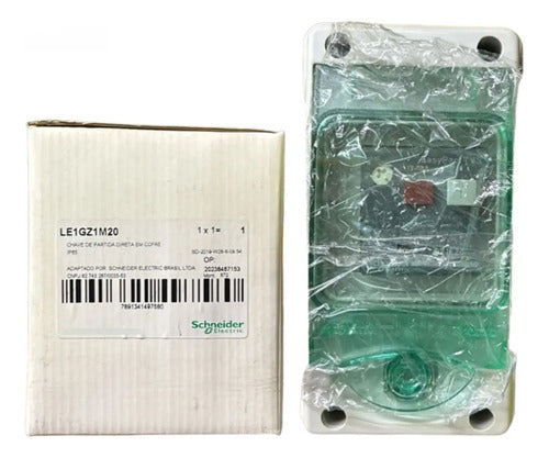 Chave De Partida Direta Em Cofre Ip65 Le1gz1m20 Schneider
