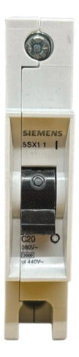Kit 6 Peças: Disjuntor 20a Curva C 1p 5sx1120-7 Siemens
