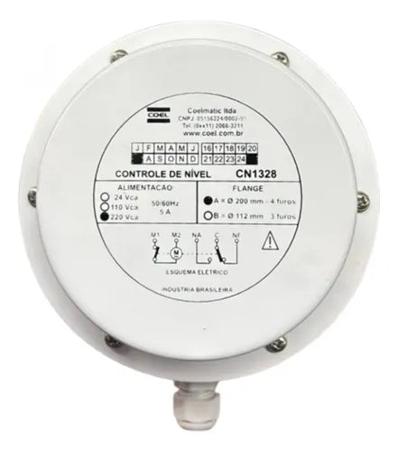 Controle De Nível Cn1328/a 80mm 220vca Coel
