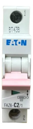 Kit C/ 3 Pçs: Disjuntor Unipolar Faz6-c2/1-sa 2a 6ka Eaton 6ka