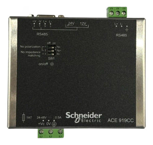 Adaptador Interface Rs485/485 Dc 59650 Schneider 24/48v