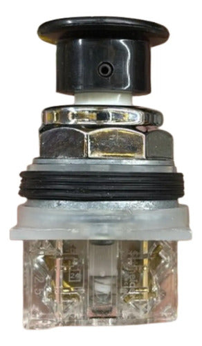 Botão Ø30mm Metálico Cogumelo Ø35mm 9001kr24bh13 Schneider