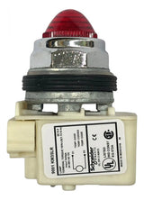 Sinaleiro 30mm Metálico 9001kp35lrr9 Vermelho Schneider Vermelho 24vca Cc