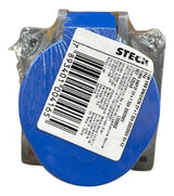 Tomada Emb Brasikon 2p+t 32a 200/250v 6h Azul S3246 Steck Azul