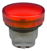 Kit Com 3: Cabeçote Para Sinalizador 22mm Zb4bv04 Schneider Vermelho -