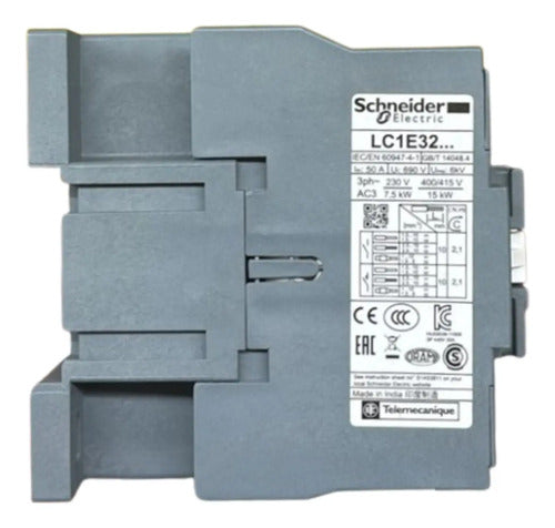 Contator 3p Easypact Tvs 32a 1na 110vca Lc1e3210f7 Schneider 127v