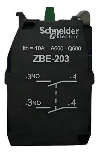 Bloco De Contato 2na Zbe203 Schneider 2na