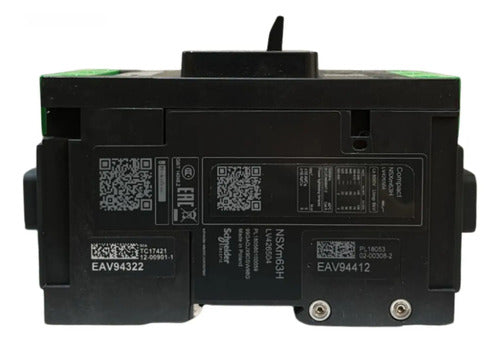 Disjuntor Tripolar Nsxm 70ka 50a Tm50d Lv426504 Schneider