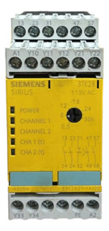Relé De Segurança 3tk2827-1aj20 115vca 50hz Siemens 115vca