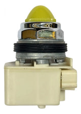 Sinaleiro 30mm Metálico 9001kp35lyy9 Amarelo Schneider Amarelo 24vca Cc