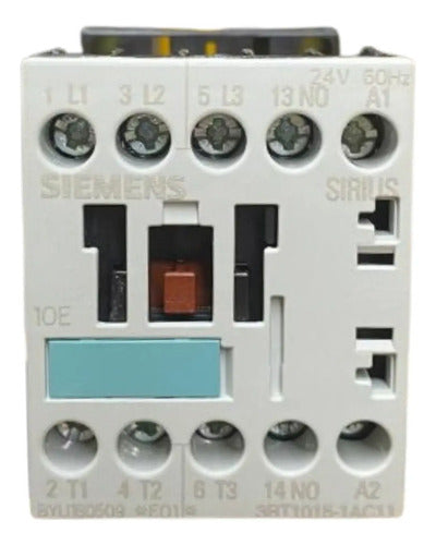 Contator 3rt1015-1ac11 7a 24v 60hz Siemens 24v