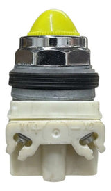 Sinaleiro 30mm Metálico Amarelo 9001kp38lyy9 Schneider Amarelo 120vca/cc