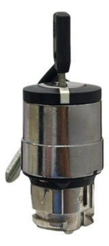 Chave Seletora Ø22mm Metálica, 2 Pos Na+nf Xb4bg25 Schneider Metal Cromado