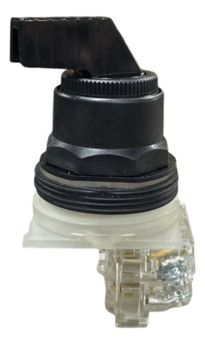 Comutador 30mm 2 Posições 9001sks34bh13 Schneider Preto -