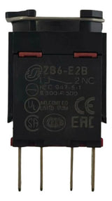 Corpo Para Botão 16mm Luminoso Led Branco Zb6zb11b Schneider Preto 0