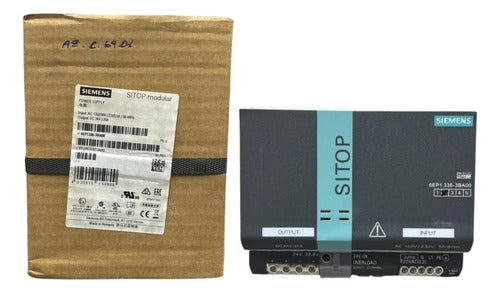 Fonte Sitop Modular 6ep1336-3ba00 20a 24v Siemens