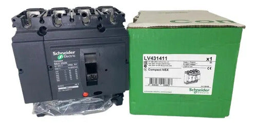 Estrutura Disjuntor Tetrapolar Nsx250n Lv431411 Schneider