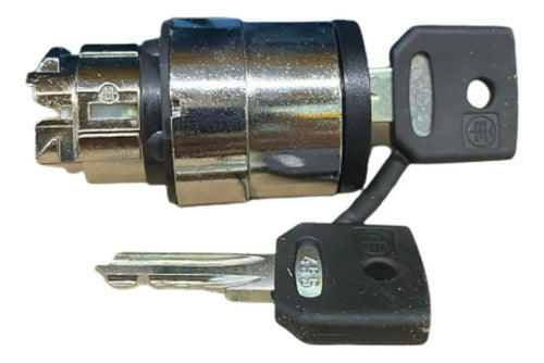 Cabecote Para Chave Seletora 22mm 3 Pos Zb4bg8 Schneider Metal Cromado