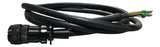 Cabo Potencia 6mm2 3m S/ Freio Militar Vw3m5d6ar30 Schneider Preto