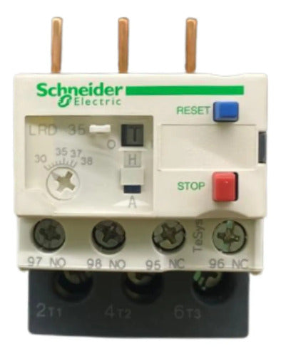 Relé De Sobrecarga Térmica 30-38a Lrd35 Schneider 690v