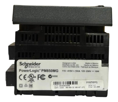 Medidor De Energia Com Display Pm850mg Schneider 415v