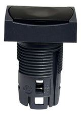 Cabeçote P/ Botão Plástico 16mm Retangular Zb6da2 Schneider Preto 0