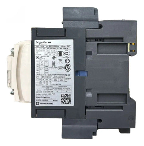 Contator 3p 40a 1na+1nf Olhal 220vca Lc1d40a6m7 Schneider 220v