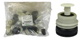 Kit Com 2 Peças: Cabeçote 22mm Plástico Xacb9111 Schneider Branco -
