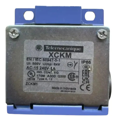 Fim De Curso Alavanca Com Roldana Xckm115 Telemecanique Preto