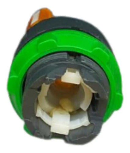 Cabeçote Para Chave Seletora Lum Ø22mm Zb5ak1253 Schneider Laranja -