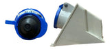 Kit Tomada N3006 + Plug N3076 16a 2p+t 200/250v Azul Steck Azul