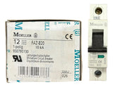Kit Com 4 Peças: Disjuntor Unipolar Faz-b20 20a Moeller