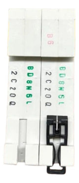 Disjuntor Bipolar Faz6-c2/2-sa 2a 6ka Eaton
